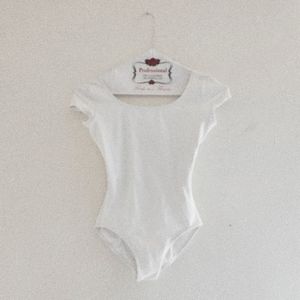 White tee bodysuit